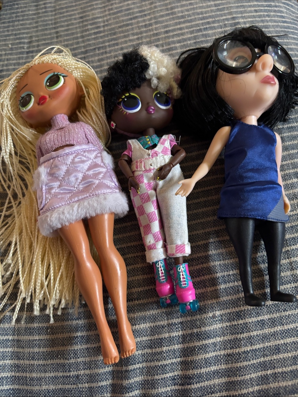 Bundle of 3 Fashion Dolls